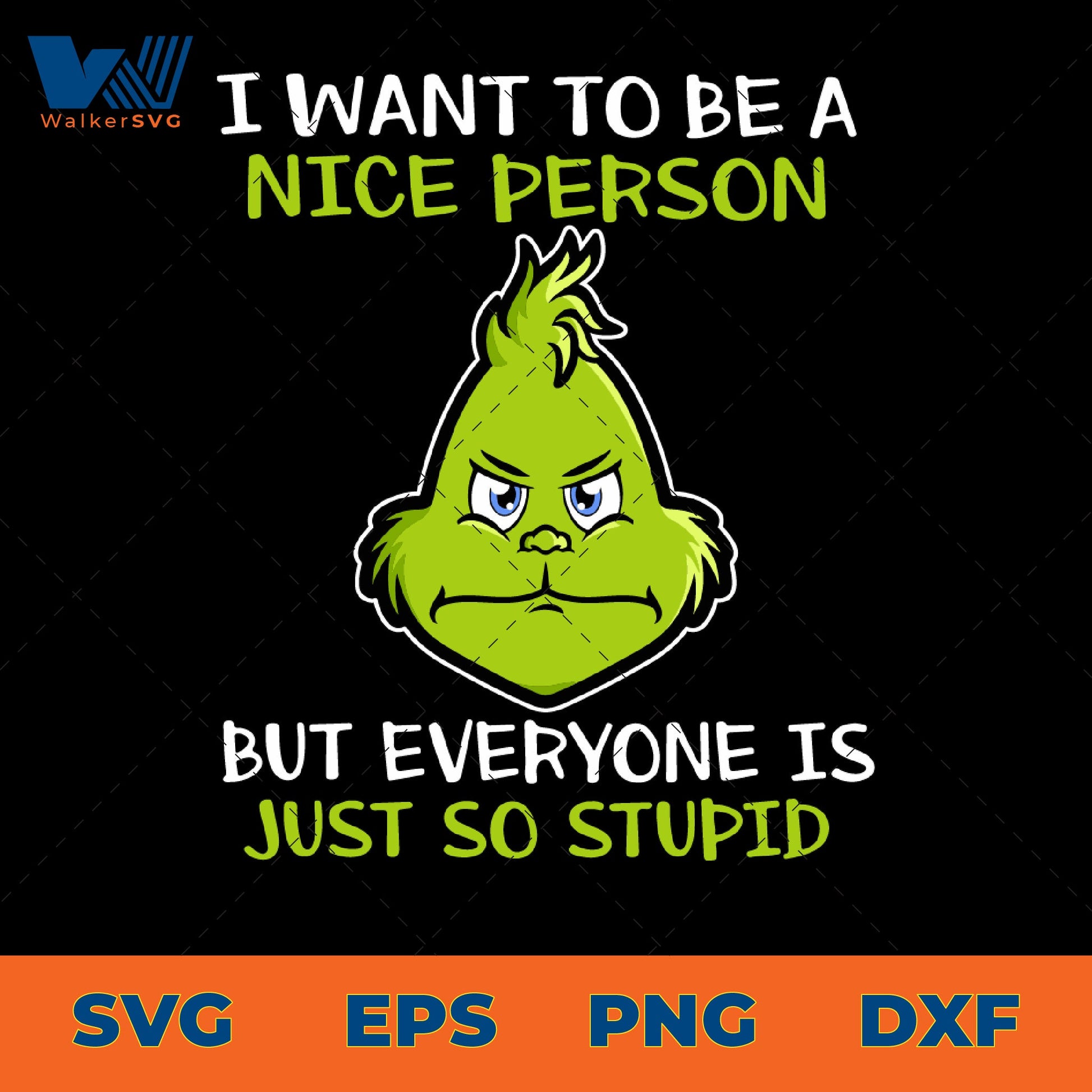 I Want To Be A Nice Person But Everyone Is Just So Stupid SVG