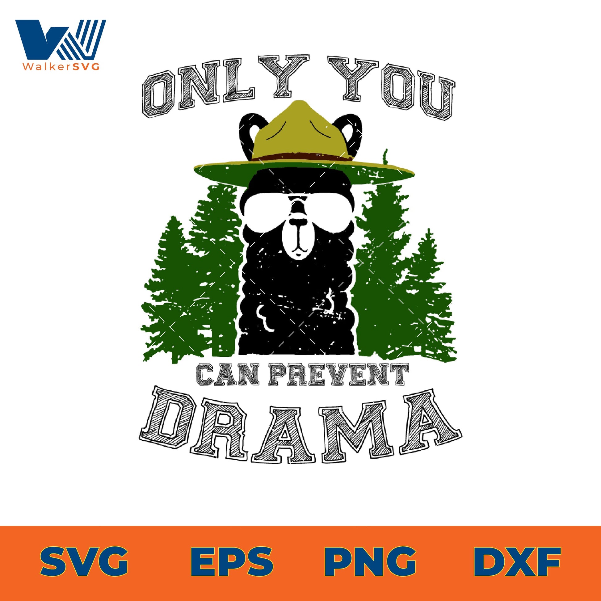 Only You Can Prevent Drama SVG Zerosvg