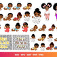 Afro SVG Bundle - 2800+ files Afro SVG, EPS, PNG, DXF for Cricut, Silhouette