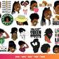 Afro SVG Bundle - 2800+ files Afro SVG, EPS, PNG, DXF for Cricut, Silhouette
