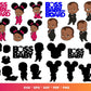 Afro SVG Bundle - 2800+ files Afro SVG, EPS, PNG, DXF for Cricut, Silhouette