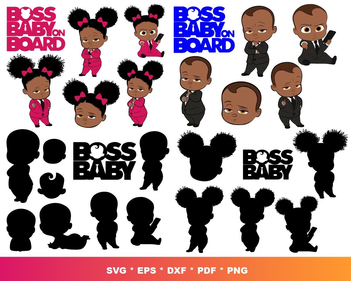 Afro SVG Bundle - 2800+ files Afro SVG, EPS, PNG, DXF for Cricut, Silhouette