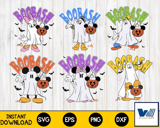 Halloween Boobash Svg, Halloween Masquerade, Trick Or Treat Svg, Spooky Vibes SVG  , file cut , for Cricut,  Silhouette , digital download