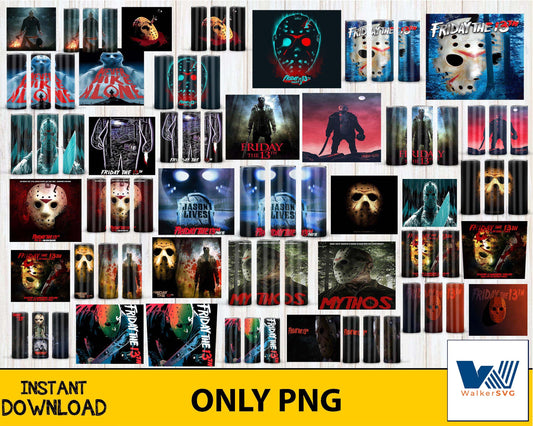 Huge Horror Designs Tumbler Bundle,150+ file Horror Halloween png, 20oz tumbler wrap, Full Tumbler Wrap, Digital Instant Download ,Sublimation Tumbler bundle, 20oz skinny Tumbler Bundle