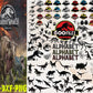 Jurassic Park SVG Bundle - 600+ files Jurassic Park SVG, EPS, PNG, DXF for Cricut, Silhouette