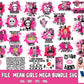 Mean Girls svg,200+ file  Mean Girls Bundle svg ,bundle halloween svg, file cut , for Cricut,  Silhouette , digital download