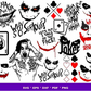 Joker SVG Bundle - 1000+ files Joker SVG, EPS, PNG, DXF for Cricut, Silhouette