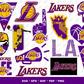 Lakers SVG Bundle - 250+ files Lakers SVG, EPS, PNG, DXF for Cricut, Silhouette