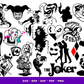 Joker SVG Bundle - 1000+ files Joker SVG, EPS, PNG, DXF for Cricut, Silhouette