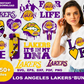 Lakers SVG Bundle - 250+ files Lakers SVG, EPS, PNG, DXF for Cricut, Silhouette