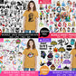 79.999+ file Disney bundle svg, Disney svg,dxf,png,eps, cricut , file cut , Silhouette, Digital Dowload
