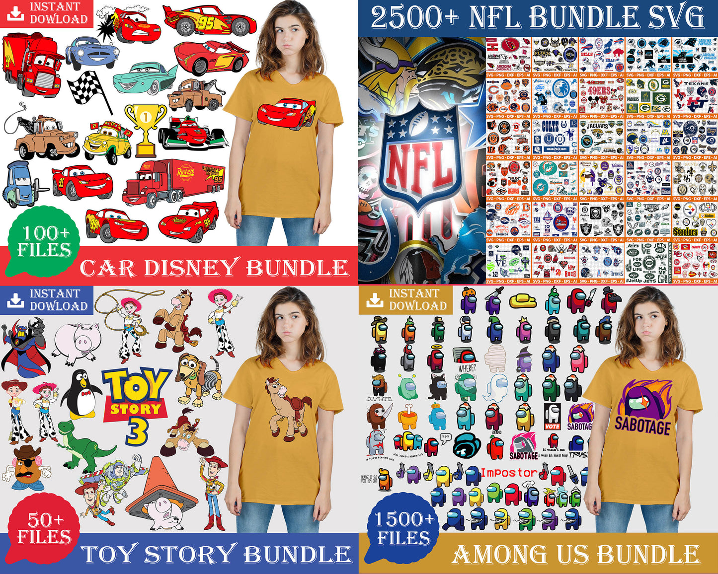 99.999+ file Disney bundle svg, Disney svg,dxf,png,eps, cricut , file cut , Silhouette, Digital Dowload