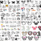 79.999+ file Disney bundle svg, Disney svg,dxf,png,eps, cricut , file cut , Silhouette, Digital Dowload