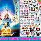79.999+ file Disney bundle svg, Disney svg,dxf,png,eps, cricut , file cut , Silhouette, Digital Dowload