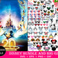 99.999+ file Disney bundle svg, Disney svg,dxf,png,eps, cricut , file cut , Silhouette, Digital Dowload