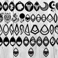 Earrings SVG Bundle - 1000+ files Earrings SVG, EPS, PNG, DXF for Cricut, Silhouette