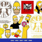 The Simpsons SVG Bundle - 1000+ files The Simpsons SVG, EPS, PNG, DXF for Cricut, Silhouette