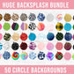 Splash Background PNG Bundle - 200+ files Splash Background PNG for Cricut, Silhouette