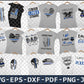 Police SVG Bundle - 1000+ files Police SVG, EPS, PNG, DXF for Cricut, Silhouette