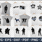 Police SVG Bundle - 1000+ files Police SVG, EPS, PNG, DXF for Cricut, Silhouette