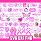 Cancer SVG Bundle - 300+ files Cancer SVG, EPS, PNG, DXF for Cricut, Silhouette