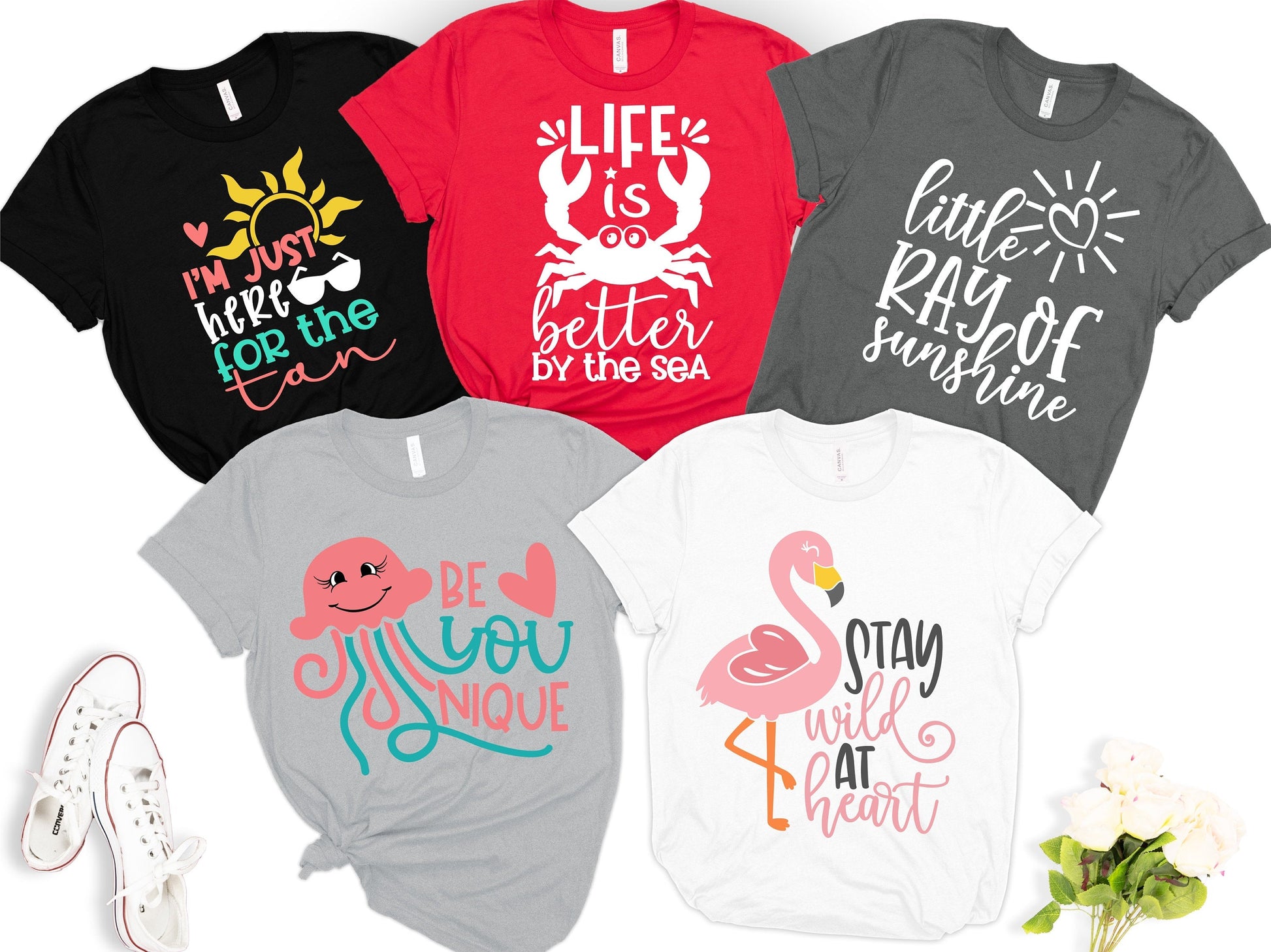 Summer Beach SVG Bundle - 190+ files Summer Beach SVG, EPS, PNG, DXF for Cricut, Silhouette