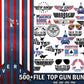 Top gun bundle svg ,500+ file Top Gun SVG , Talk To Me Goose svg, Maverick SVG  ,Mega Bundle Top Gun svg , file cut , for Cricut,  Silhouette , digital download